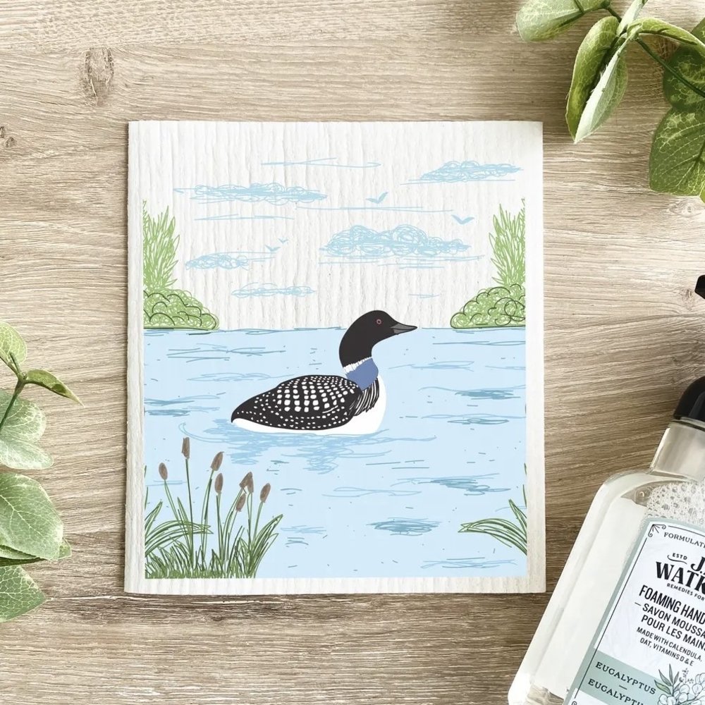 Loon Lake Art Print